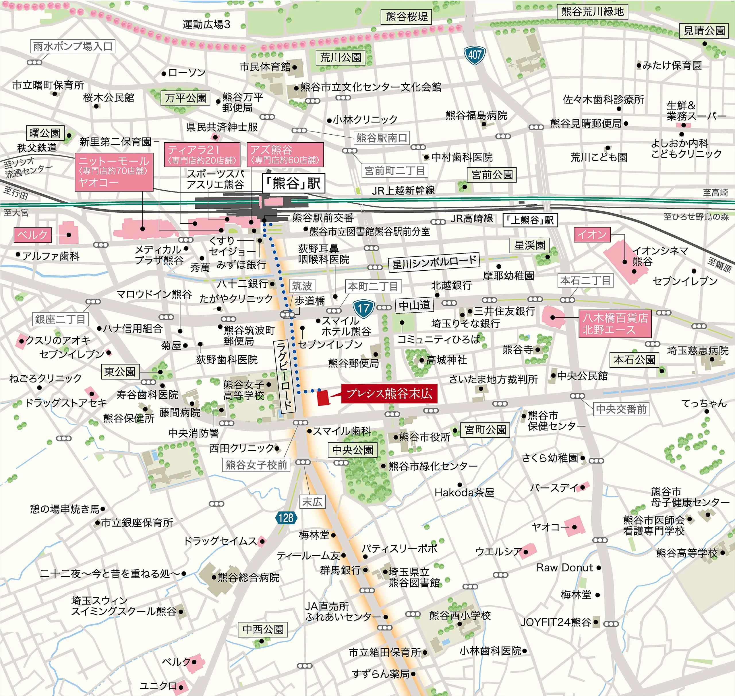 マンションギャラリ―案内図