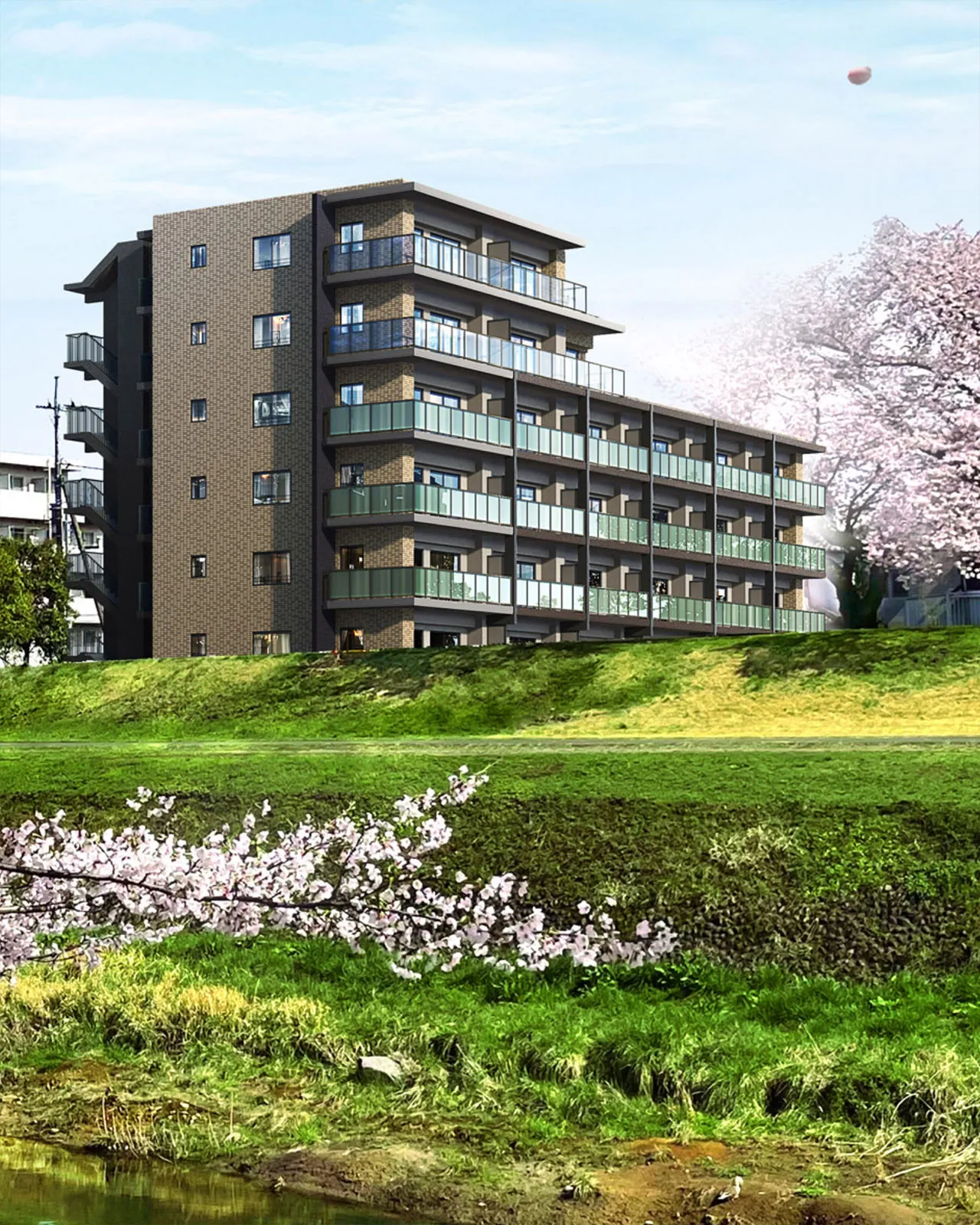 外観完成予想図1