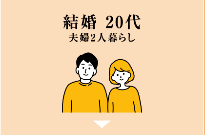 結婚20代