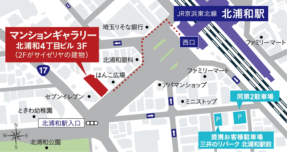マンションギャラリーをGoogle Mapでみる