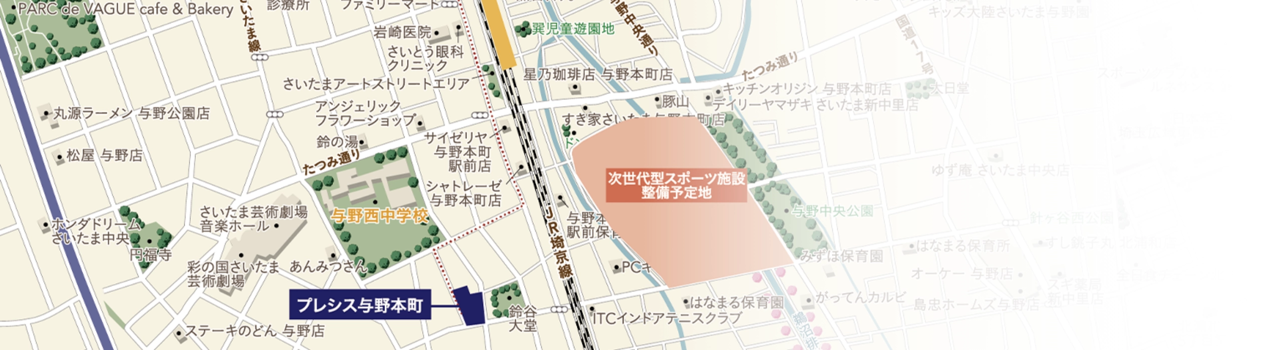 現地案内図をGoogle Mapでみる