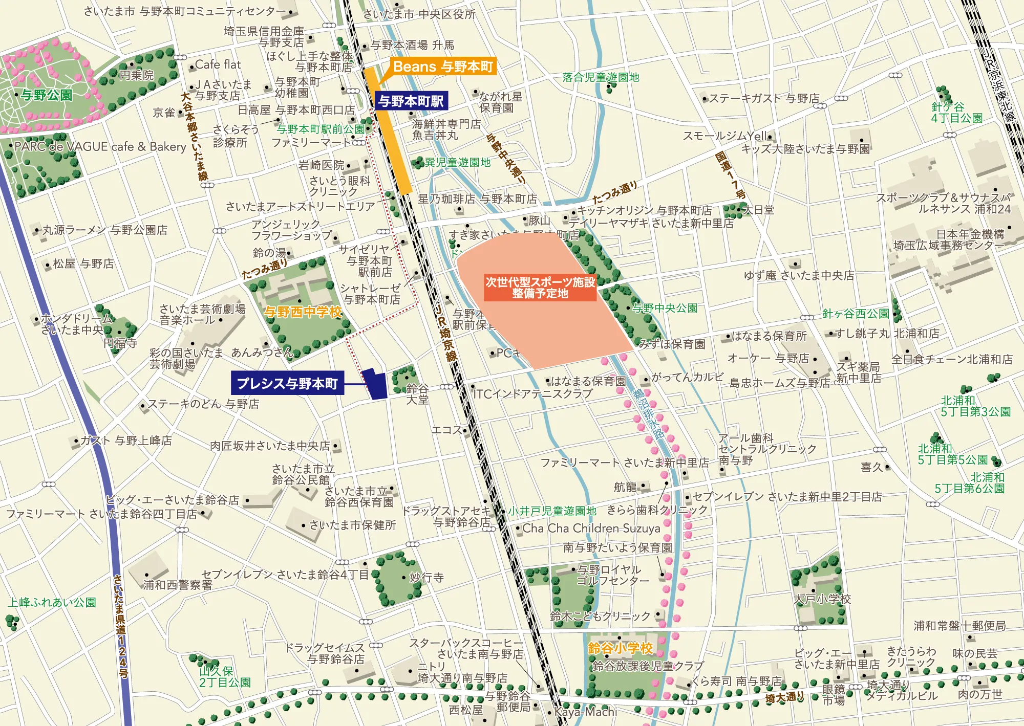 マンションギャラリ―案内図