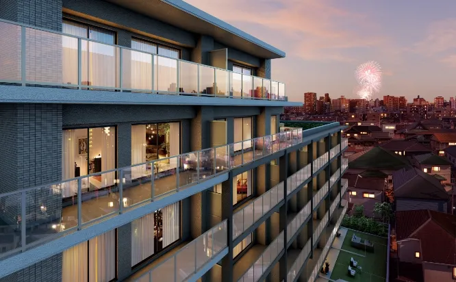 外観完成予想図2